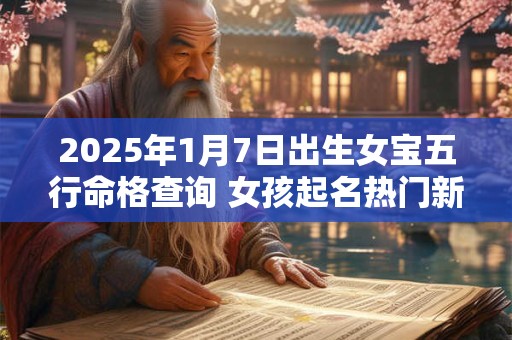 2025年1月7日出生女宝五行命格查询 女孩起名热门新款