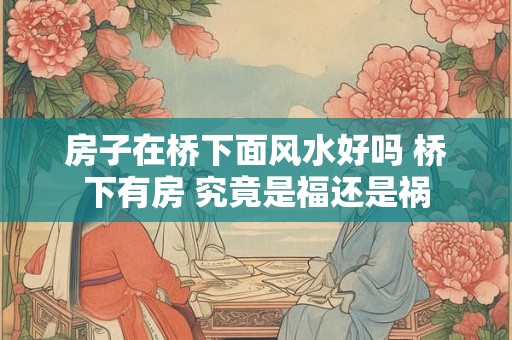 房子在桥下面风水好吗 桥下有房 究竟是福还是祸