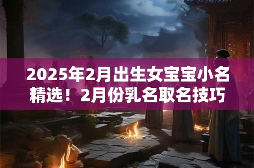 2025年2月出生女宝宝小名精选!2月份乳名取名技巧 2025年2月出生女宝宝小名精选!2月份乳名取名技巧