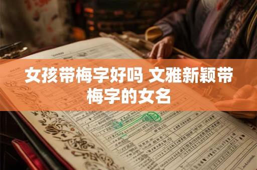 女孩带梅字好吗 文雅新颖带梅字的女名
