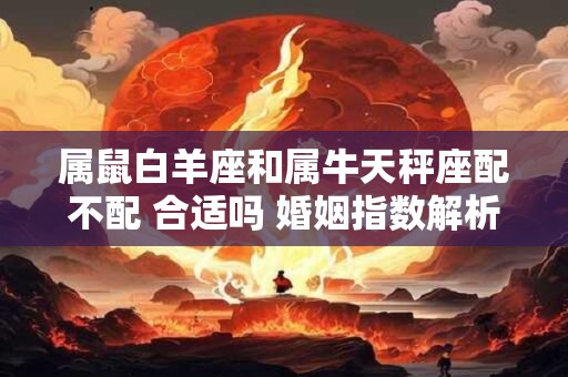 属鼠白羊座和属牛天秤座配不配 合适吗 婚姻指数解析