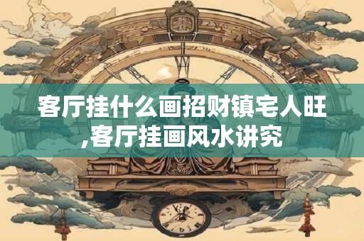 客厅挂什么画招财镇宅人旺,客厅挂画风水讲究