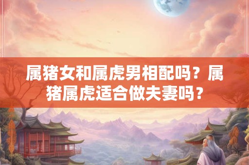 属猪女和属虎男相配吗？属猪属虎适合做夫妻吗？