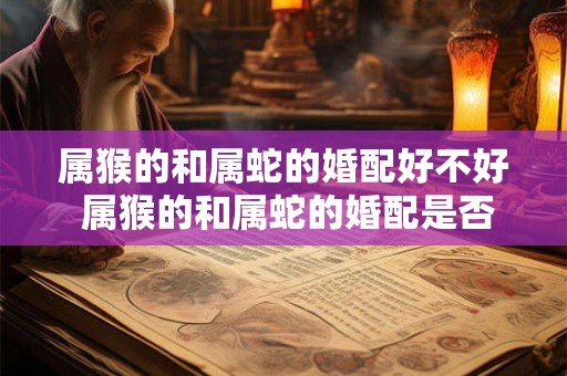 属猴的和属蛇的婚配好不好 属猴的和属蛇的婚配是否美好
