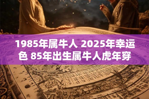 1985年属牛人 2025年幸运色 85年出生属牛人虎年穿什么颜色衣服好