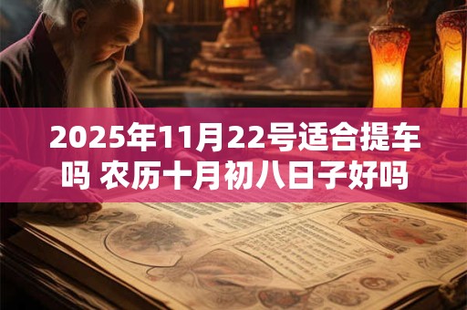 2025年11月22号适合提车吗 农历十月初八日子好吗