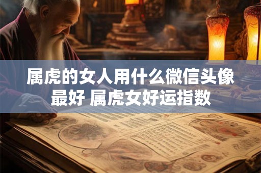 属虎的女人用什么微信头像最好 属虎女好运指数