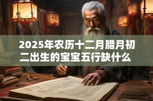 2025年农历十二月腊月初二出生的宝宝五行缺什么 是什么命