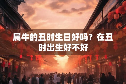 属牛的丑时生日好吗？在丑时出生好不好