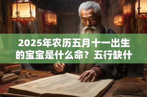 2025年农历五月十一出生的宝宝是什么命?五行缺什么? 2025年农历五月十一出生的宝宝是什么命?五行缺什么?