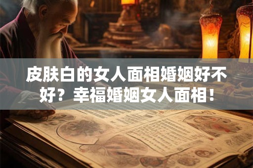 皮肤白的女人面相婚姻好不好？幸福婚姻女人面相！