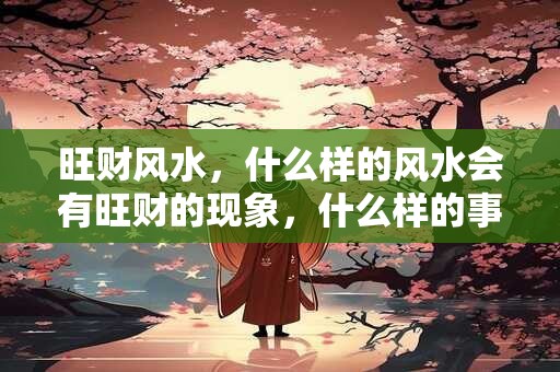 旺财风水，什么样的风水会有旺财的现象，什么样的事物会是旺财的呢？
