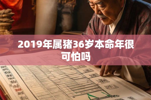 2019年属猪36岁本命年很可怕吗