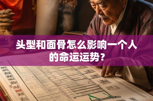 头型和面骨怎么影响一个人的命运运势? 头型和面骨怎么影响一个人的命运运势?