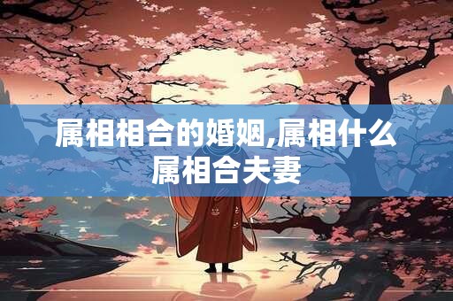 属相相合的婚姻,属相什么属相合夫妻