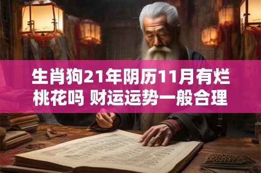 生肖狗21年阴历11月有烂桃花吗 财运运势一般合理消费