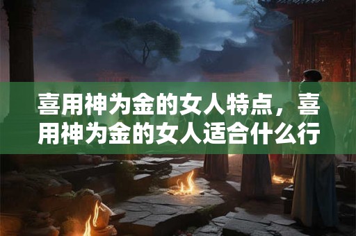 喜用神为金的女人特点，喜用神为金的女人适合什么行业？