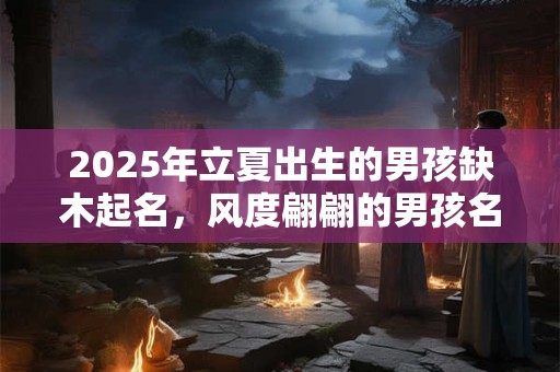 2025年立夏出生的男孩缺木起名，风度翩翩的男孩名字