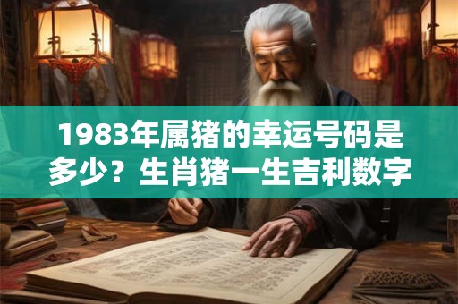 1983年属猪的幸运号码是多少？生肖猪一生吉利数字查询