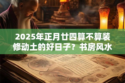 2025年正月廿四算不算装修动土的好日子？书房风水