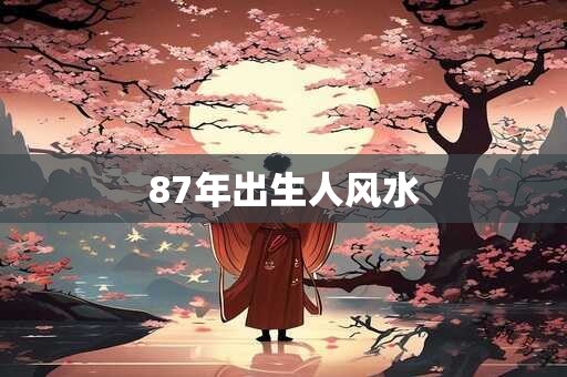 87年出生人风水