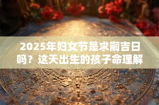 2025年妇女节是求嗣吉日吗？这天出生的孩子命理解析！