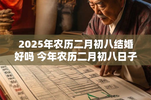 2025年农历二月初八结婚好吗 今年农历二月初八日子好不好