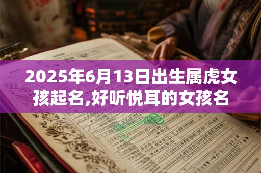 2026年6月13日出生属虎女孩起名,好听悦耳的女孩名字 2026年6月13日出生属虎女孩起名,好听悦耳的女孩名字