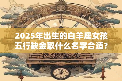 2025年出生的白羊座女孩五行缺金取什么名字合适? 2025年出生的白羊座女孩五行缺金取什么名字合适?