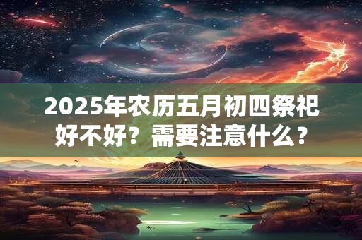 2025年农历五月初四祭祀好不好？需要注意什么？