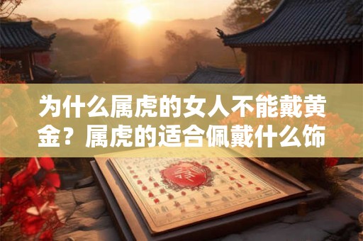 为什么属虎的女人不能戴黄金？属虎的适合佩戴什么饰品？