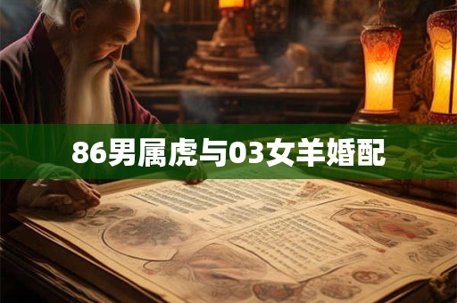 86男属虎与03女羊婚配