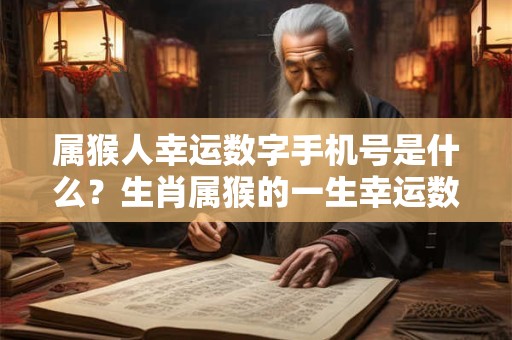 属猴人幸运数字手机号是什么？生肖属猴的一生幸运数字