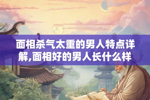 面相杀气太重的男人特点详解,面相好的男人长什么样