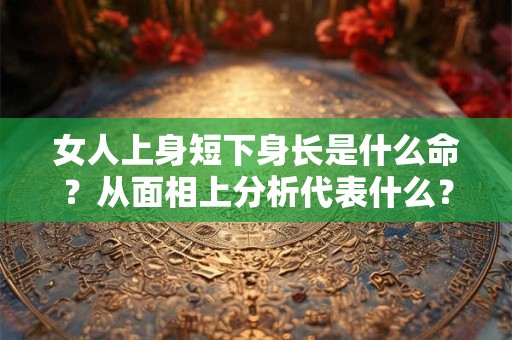 女人上身短下身长是什么命?从面相上分析代表什么? 女人上身短下身长是什么命?从面相上分析代表什么?