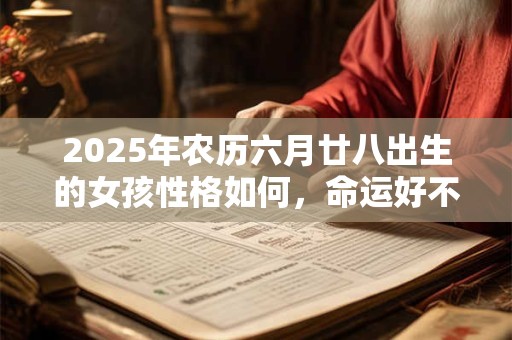 2026年农历六月廿八出生的女孩性格如何，命运好不好？