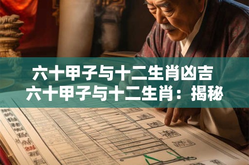 六十甲子与十二生肖凶吉 六十甲子与十二生肖：揭秘凶吉之谜