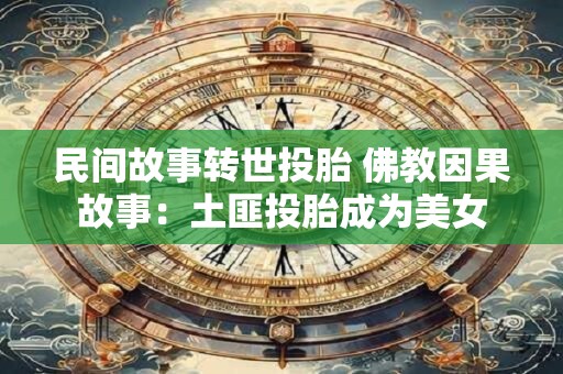 民间故事转世投胎 佛教因果故事：土匪投胎成为美女