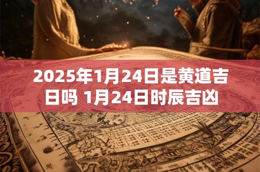 2025年1月24日是黄道吉日吗 1月24日时辰吉凶