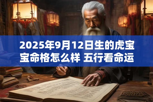 2025年9月12日生的虎宝宝命格怎么样 五行看命运