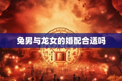 兔男与龙女的婚配合适吗