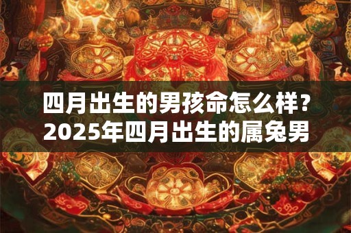 四月出生的男孩命怎么样？2025年四月出生的属兔男命运