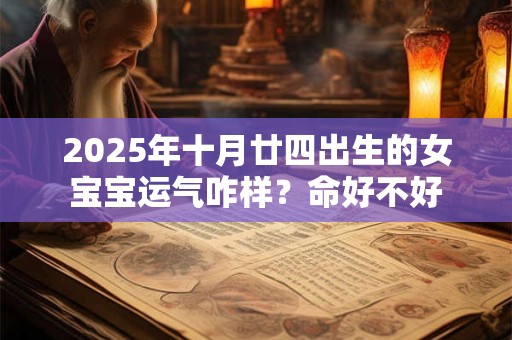 2025年十月廿四出生的女宝宝运气咋样？命好不好