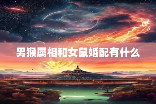 男猴属相和女鼠婚配有什么