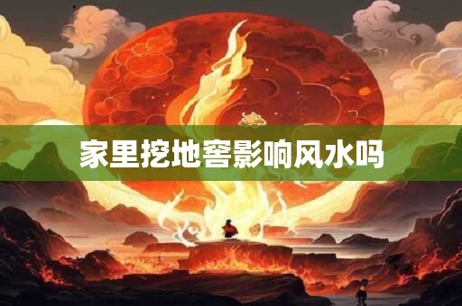家里挖地窖影响风水吗