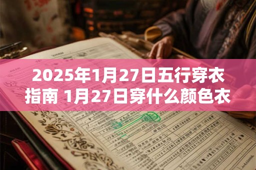 2025年1月27日五行穿衣指南 1月27日穿什么颜色衣服