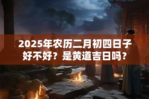 2025年农历二月初四日子好不好？是黄道吉日吗？