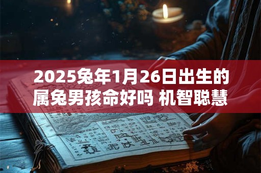 2025兔年1月26日出生的属兔男孩命好吗 机智聪慧财源滚滚