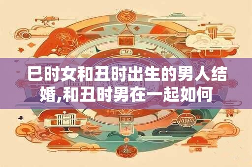 巳时女和丑时出生的男人结婚,和丑时男在一起如何