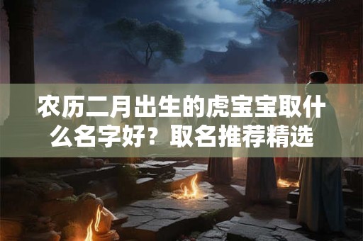 农历二月出生的虎宝宝取什么名字好？取名推荐精选